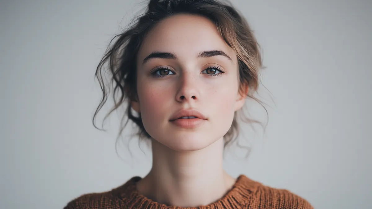 Skin tone test image with the LUT applied