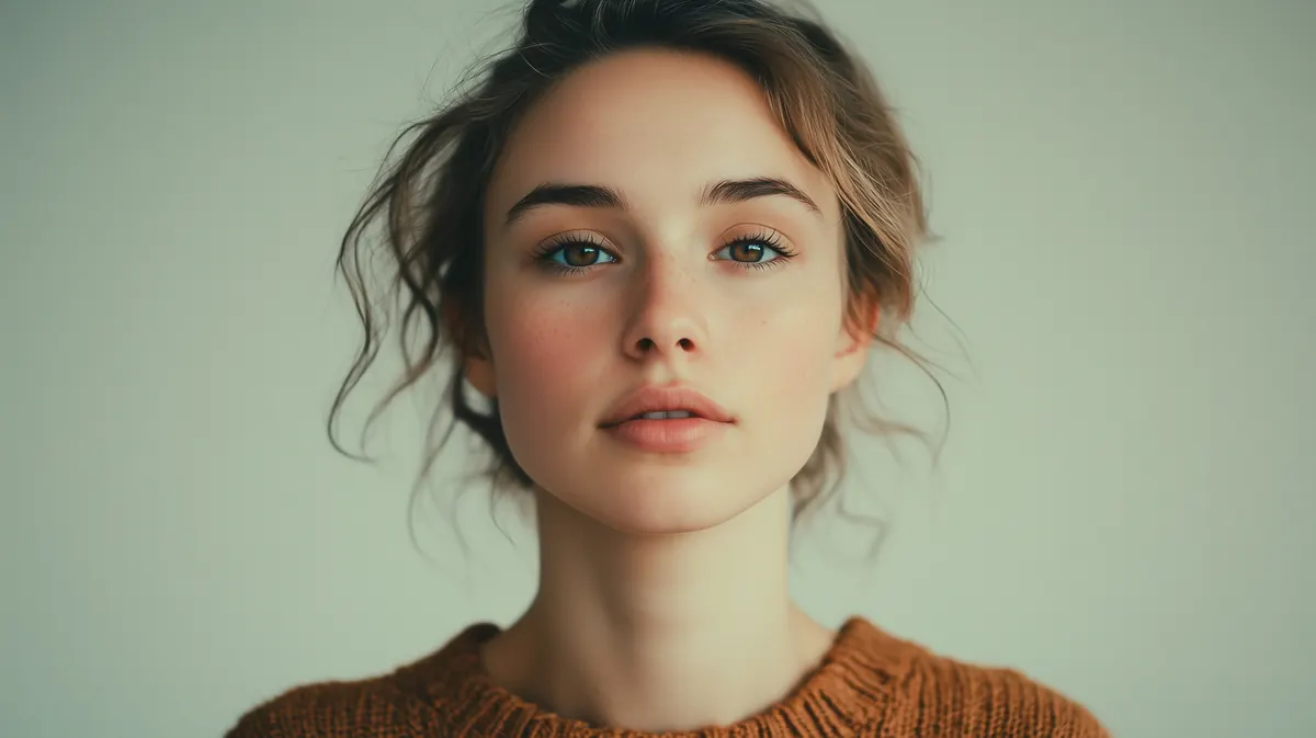 Skin tone test image with the LUT applied