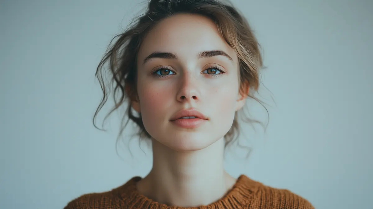 Skin tone test image with the LUT applied